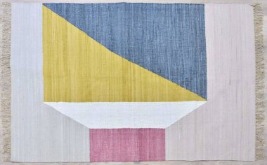 Yüksek çözünürlüklü orijinal el dokuması kilim ve halı motifleri ve renkleri