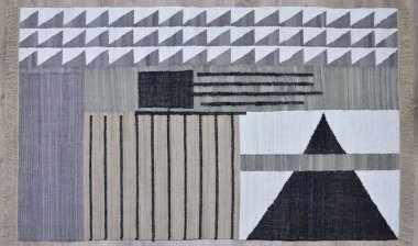 Yüksek çözünürlüklü orijinal el dokuması kilim ve halı motifleri ve renkleri