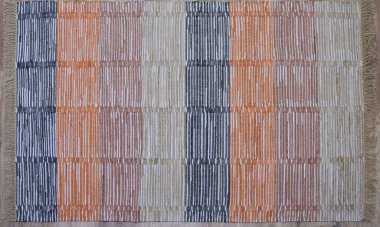 Yüksek çözünürlüklü orijinal el dokuması kilim ve halı motifleri ve renkleri