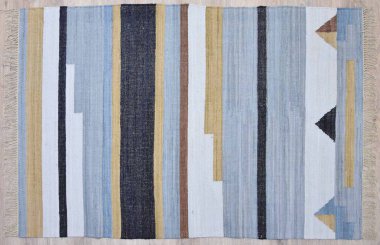 Yüksek çözünürlüklü orijinal el dokuması kilim ve halı motifleri ve renkleri