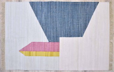 Yüksek çözünürlüklü orijinal el dokuması kilim ve halı motifleri ve renkleri