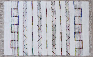 Yüksek çözünürlüklü orijinal el dokuması kilim ve halı motifleri ve renkleri