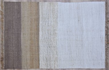 Yüksek çözünürlüklü orijinal el dokuması kilim ve halı motifleri ve renkleri