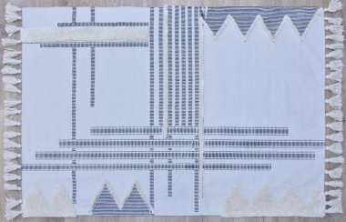 Yüksek çözünürlüklü orijinal el dokuması kilim ve halı motifleri ve renkleri