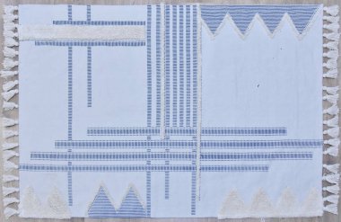 Yüksek çözünürlüklü orijinal el dokuması kilim ve halı motifleri ve renkleri