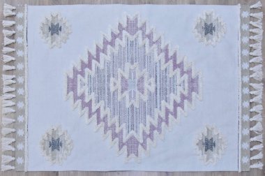 Yüksek çözünürlüklü orijinal el dokuması kilim ve halı motifleri ve renkleri