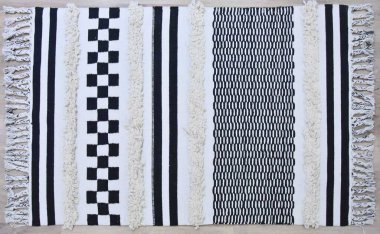 Yüksek çözünürlüklü orijinal el dokuması kilim ve halı motifleri ve renkleri