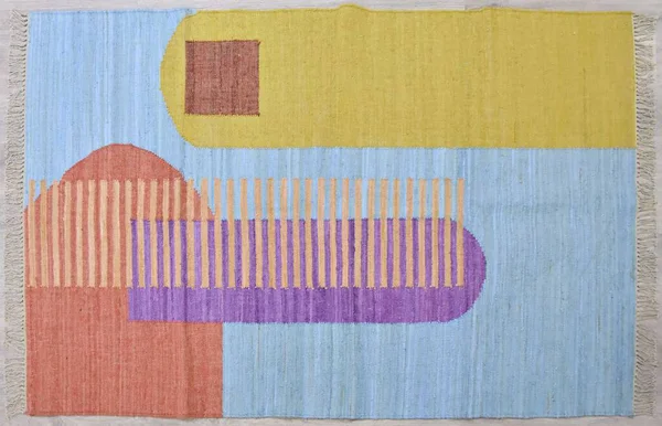 Yüksek çözünürlüklü orijinal el dokuması kilim ve halı motifleri ve renkleri