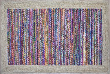 Yüksek çözünürlüklü orijinal el dokuması kilim ve halı motifleri ve renkleri