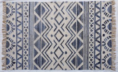 Yüksek çözünürlüklü orijinal el dokuması kilim ve halı motifleri ve renkleri
