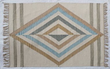 Yüksek çözünürlüklü orijinal el dokuması kilim ve halı motifleri ve renkleri