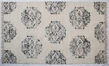 Yüksek çözünürlüklü orijinal el dokuması kilim ve halı motifleri ve renkleri