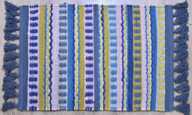 Yüksek çözünürlüklü orijinal el dokuması kilim ve halı motifleri ve renkleri