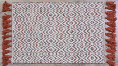 Yüksek çözünürlüklü orijinal el dokuması kilim ve halı motifleri ve renkleri