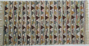 Yüksek çözünürlüklü orijinal el dokuması kilim ve halı motifleri ve renkleri