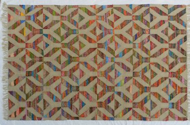 Yüksek çözünürlüklü orijinal el dokuması kilim ve halı motifleri ve renkleri