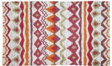 Yüksek çözünürlüklü orijinal el dokuması kilim ve halı motifleri ve renkleri