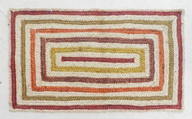 Yüksek çözünürlüklü orijinal el dokuması kilim ve halı motifleri ve renkleri