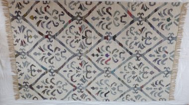 Yüksek çözünürlüklü orijinal el dokuması kilim ve halı motifleri ve renkleri