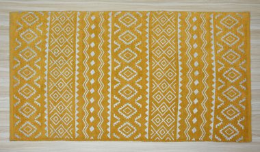 Yüksek çözünürlüklü orijinal el dokuması kilim ve halı motifleri ve renkleri