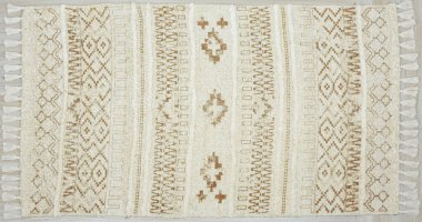 Yüksek çözünürlüklü orijinal el dokuması kilim ve halı motifleri ve renkleri
