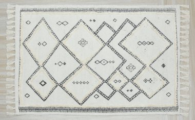 Yüksek çözünürlüklü orijinal el dokuması kilim ve halı motifleri ve renkleri