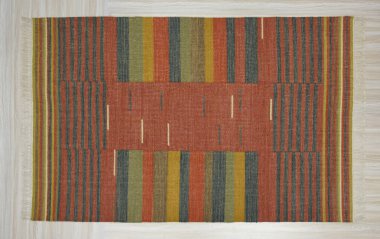 Yüksek çözünürlüklü orijinal el dokuması kilim ve halı motifleri ve renkleri