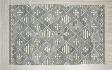 Yüksek çözünürlüklü orijinal el dokuması kilim ve halı motifleri ve renkleri