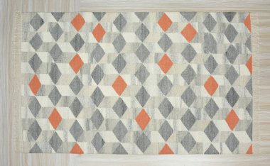 Yüksek çözünürlüklü orijinal el dokuması kilim ve halı motifleri ve renkleri