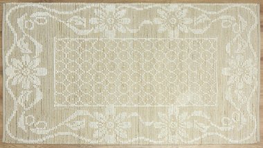 Yüksek çözünürlüklü orijinal el dokuması kilim ve halı motifleri ve renkleri