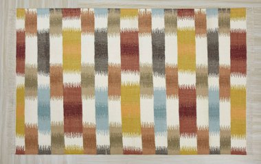 Yüksek çözünürlüklü orijinal el dokuması kilim ve halı motifleri ve renkleri