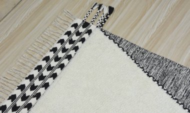 Yüksek çözünürlüklü orijinal el dokuması kilim ve halı motifleri ve renkleri