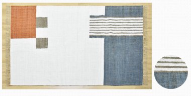 Yüksek çözünürlüklü orijinal el dokuması kilim ve halı motifleri ve renkleri