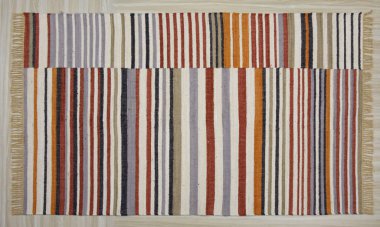 Yüksek çözünürlüklü orijinal el dokuması kilim ve halı motifleri ve renkleri