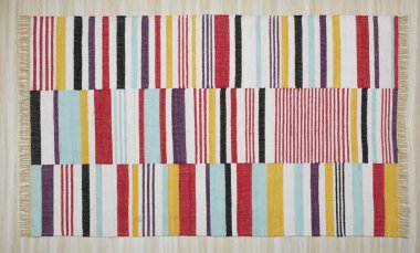 Yüksek çözünürlüklü orijinal el dokuması kilim ve halı motifleri ve renkleri