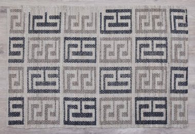 Yüksek çözünürlüklü orijinal el dokuması kilim ve halı motifleri ve renkleri
