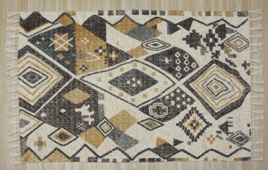 Yüksek çözünürlüklü orijinal el dokuması kilim ve halı motifleri ve renkleri