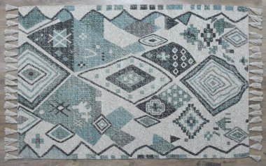 Yüksek çözünürlüklü orijinal el dokuması kilim ve halı motifleri ve renkleri