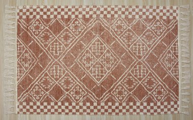 Yüksek çözünürlüklü orijinal el dokuması kilim ve halı motifleri ve renkleri