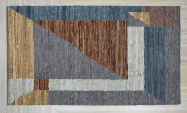 Yüksek çözünürlüklü orijinal el dokuması kilim ve halı motifleri ve renkleri