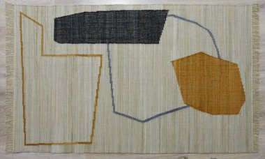 Yüksek çözünürlüklü orijinal el dokuması kilim ve halı motifleri ve renkleri