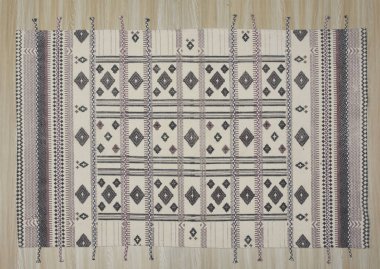 Yüksek çözünürlüklü orijinal el dokuması kilim ve halı motifleri ve renkleri