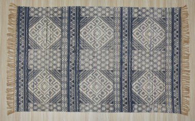 Yüksek çözünürlüklü orijinal el dokuması kilim ve halı motifleri ve renkleri