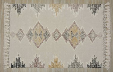 Yüksek çözünürlüklü orijinal el dokuması kilim ve halı motifleri ve renkleri