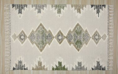 Yüksek çözünürlüklü orijinal el dokuması kilim ve halı motifleri ve renkleri