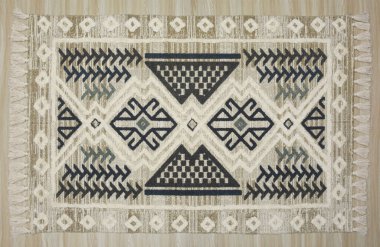 Yüksek çözünürlüklü orijinal el dokuması kilim ve halı motifleri ve renkleri