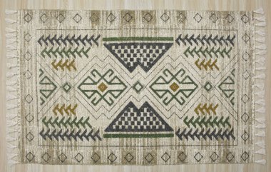 Yüksek çözünürlüklü orijinal el dokuması kilim ve halı motifleri ve renkleri