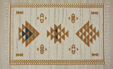 Yüksek çözünürlüklü orijinal el dokuması kilim ve halı motifleri ve renkleri