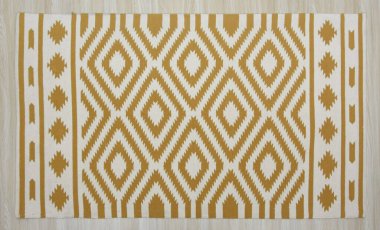 Yüksek çözünürlüklü orijinal el dokuması kilim ve halı motifleri ve renkleri