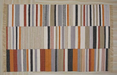 Yüksek çözünürlüklü orijinal el dokuması kilim ve halı motifleri ve renkleri